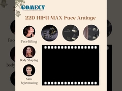 22D HIFU MAX Face Anti-âge éliminer les rides de la peau Resserrer la machine de beauté